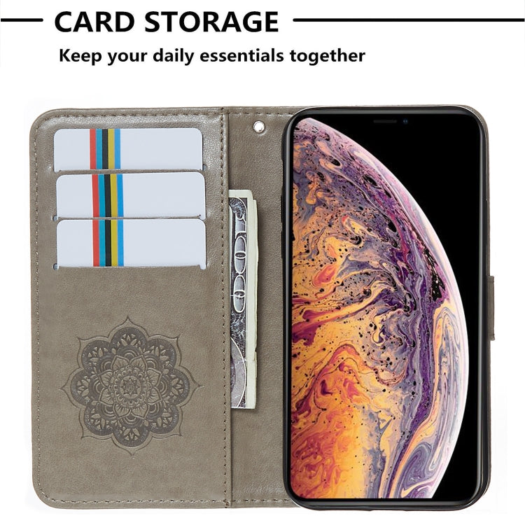 For iPhone X / XS Dream Catcher Printing Horizontal Flip Leather Case with Holder & Card Slots & Wallet & Lanyard