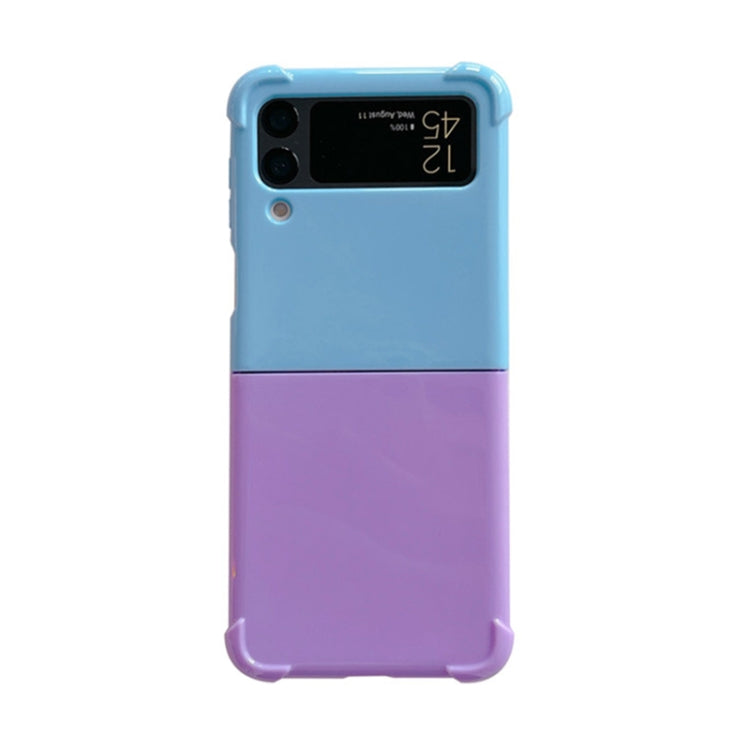 For Samsung Galaxy Z Flip3 5G Macaron Candy Color Matching TPU Phone Case