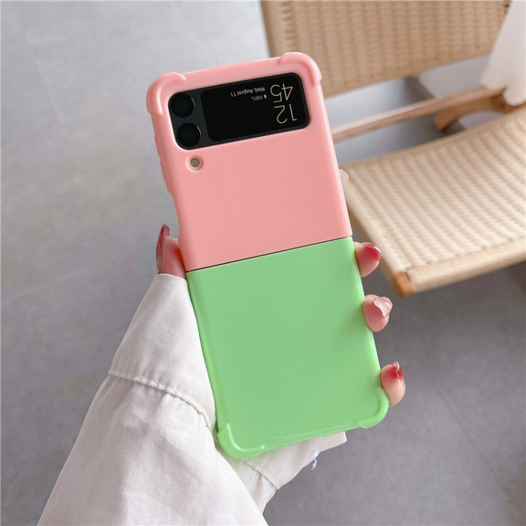 For Samsung Galaxy Z Flip4 Macaron Candy Color Matching TPU Phone Case