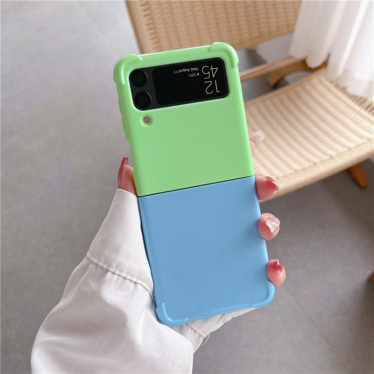 For Samsung Galaxy Z Flip4 Macaron Candy Color Matching TPU Phone Case