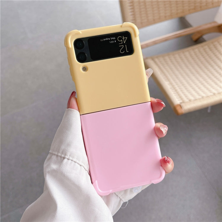 For Samsung Galaxy Z Flip4 Macaron Candy Color Matching TPU Phone Case