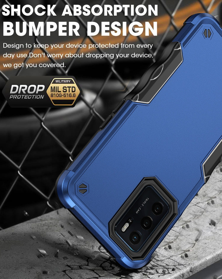 For OPPO A55 5G Non-slip Armor Phone Case