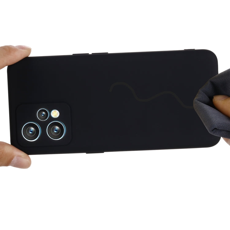 For OPPO Realme 9 4G Global/Realme Narzo 50 Pro 5G Global Pure Color Liquid Silicone Shockproof Full Coverage Phone Case