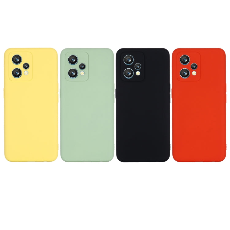 For OPPO Realme 9 4G Global/Realme Narzo 50 Pro 5G Global Pure Color Liquid Silicone Shockproof Full Coverage Phone Case
