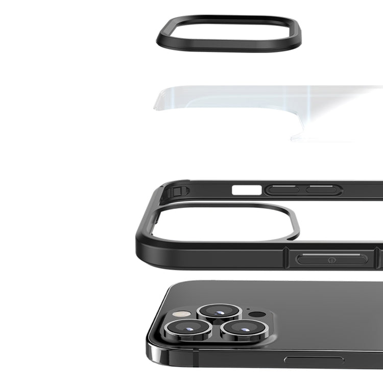 For iPhone 14 Pro Max Ice Crystal PC + TPU Phone Case