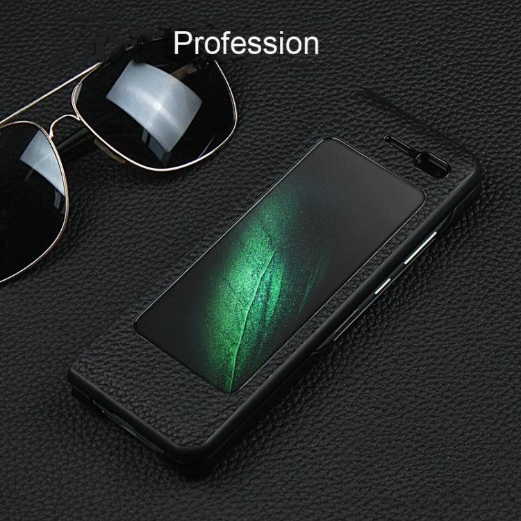 For Galaxy Fold / W2020 Shockproof Full Coverage Litchi Texture