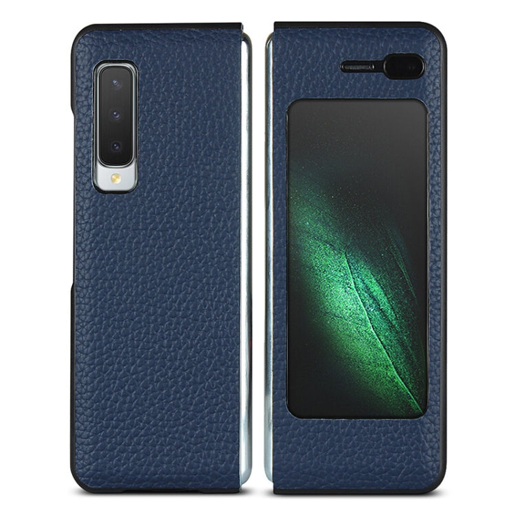 For Galaxy Fold / W2020 Shockproof Full Coverage Litchi Texture