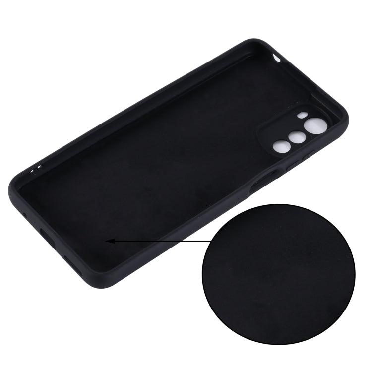 For Motorola Moto G22/ E32s 4G Pure Color Liquid Silicone Shockproof Full Coverage Phone Case