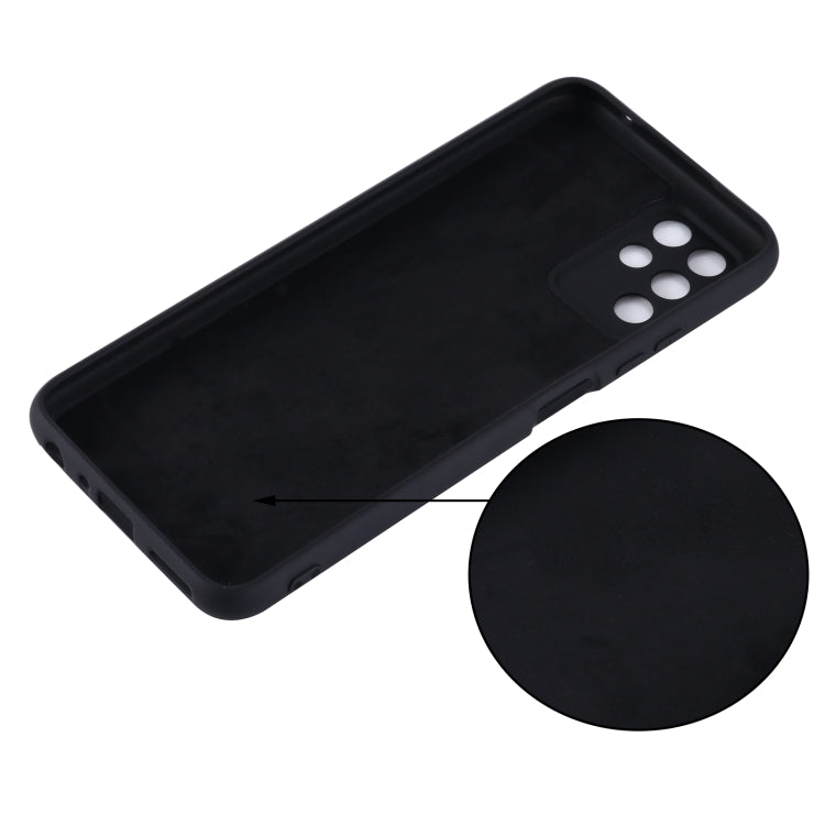 For ZTE V30 Vita Pure Color Liquid Silicone Shockproof Full Coverage Phone Case