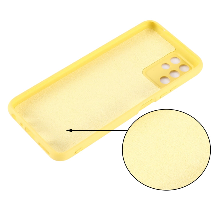 For ZTE V30 Vita Pure Color Liquid Silicone Shockproof Full Coverage Phone Case