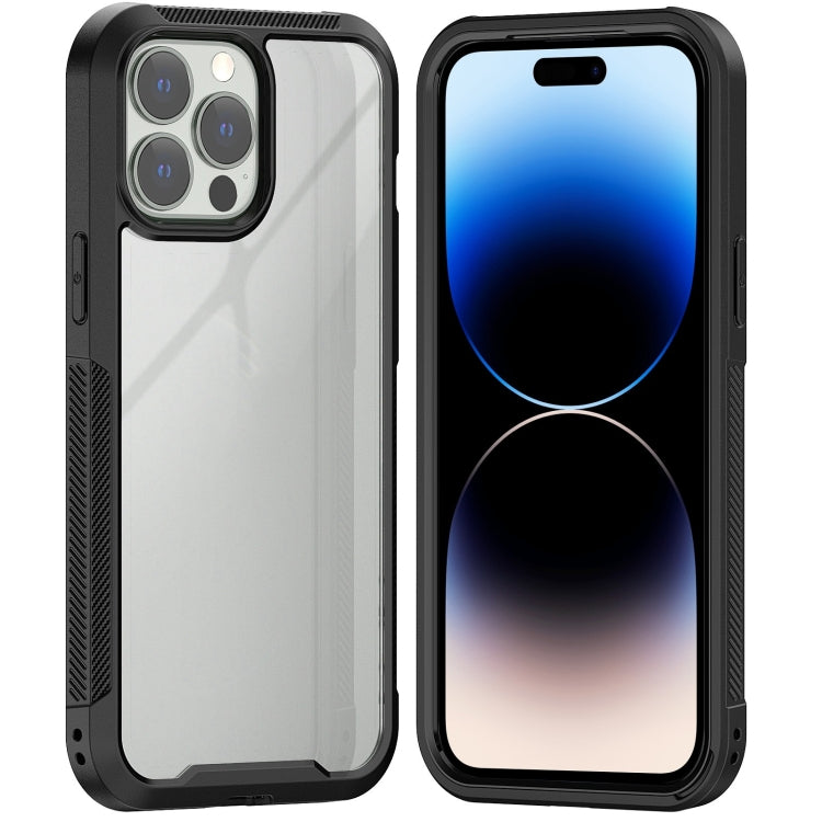 For iPhone 14 Pro Max 2 in 1 TPU + PC Full Coverage Phone Case