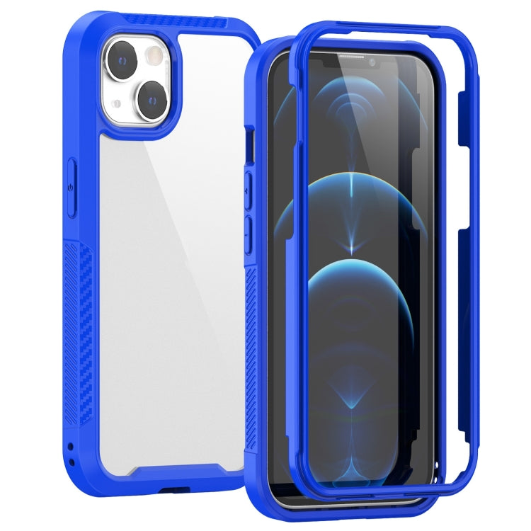 For iPhone 14 Plus 2 in 1 TPU + PC Full Coverage Phone Case