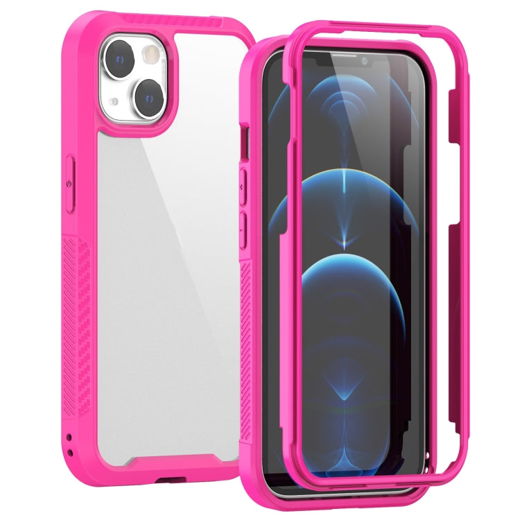 For iPhone 14 Plus 2 in 1 TPU + PC Full Coverage Phone Case