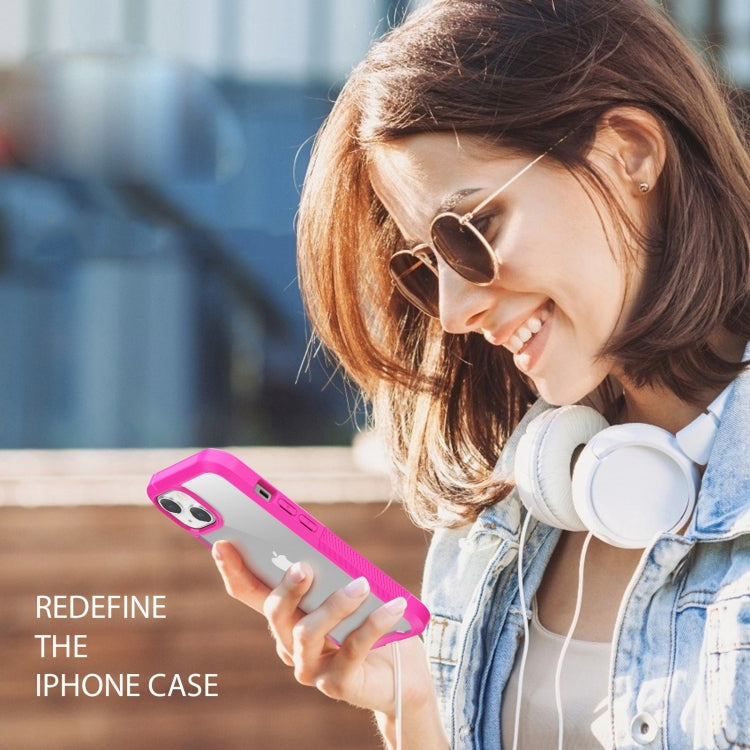 For iPhone 14 Plus 2 in 1 TPU + PC Full Coverage Phone Case