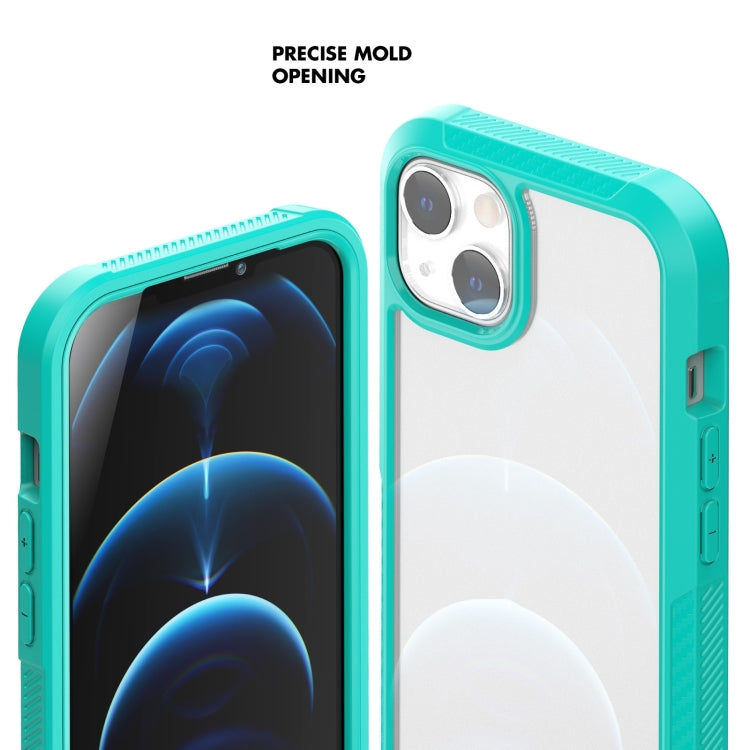 For iPhone 14 Plus 2 in 1 TPU + PC Full Coverage Phone Case