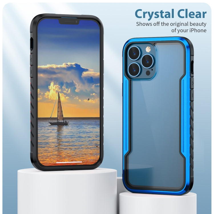 For iPhone 14 Shockproof TPU + PC Armor Protective Phone Case