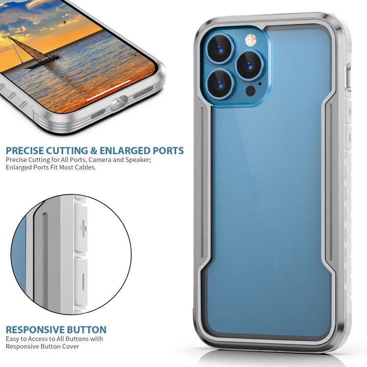 For iPhone 14 Plus  Shockproof TPU + PC Armor Protective Phone Case