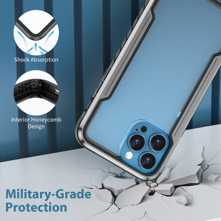 For iPhone 14 Pro Max Shockproof TPU + PC Armor Protective Phone Case