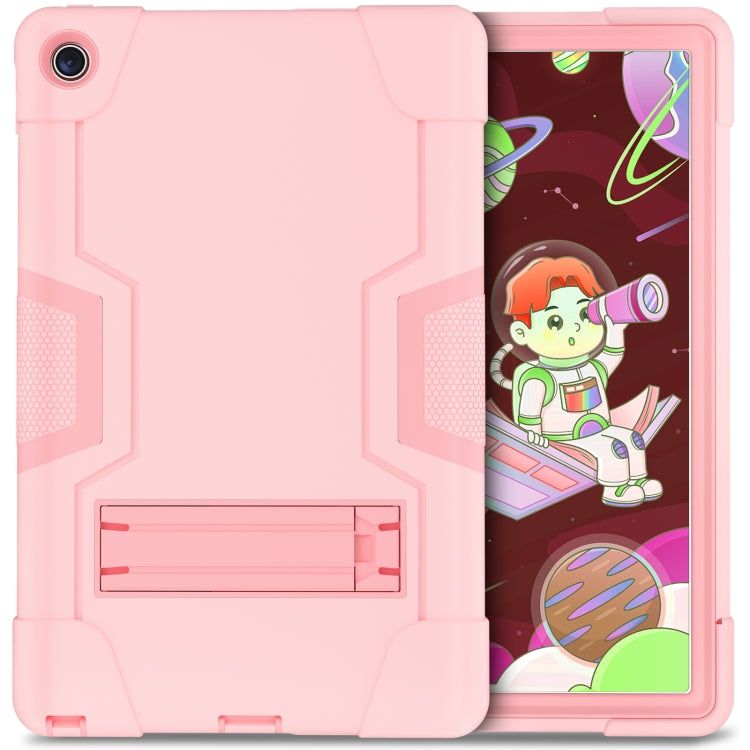 For Lenovo Tab M10 Plus 10.6 3rd Gen 2022 Contrast Color Robot Shockproof Silicone + PC Tablet Case