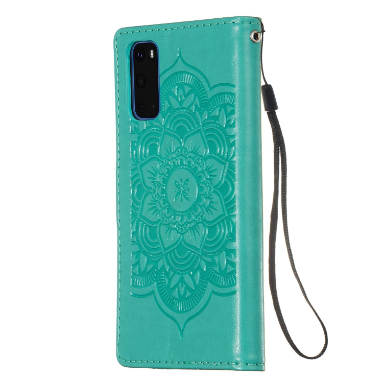 For Galaxy S20 Dream Catcher Printing Horizontal Flip Leather Case with Holder & Card Slots & Wallet & Lanyard