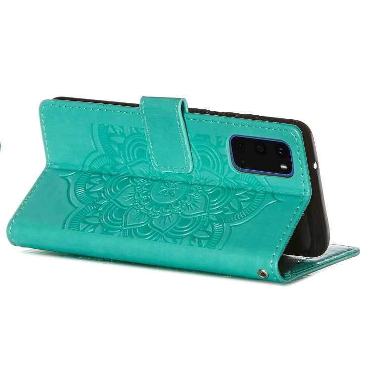 For Galaxy S20 Dream Catcher Printing Horizontal Flip Leather Case with Holder & Card Slots & Wallet & Lanyard