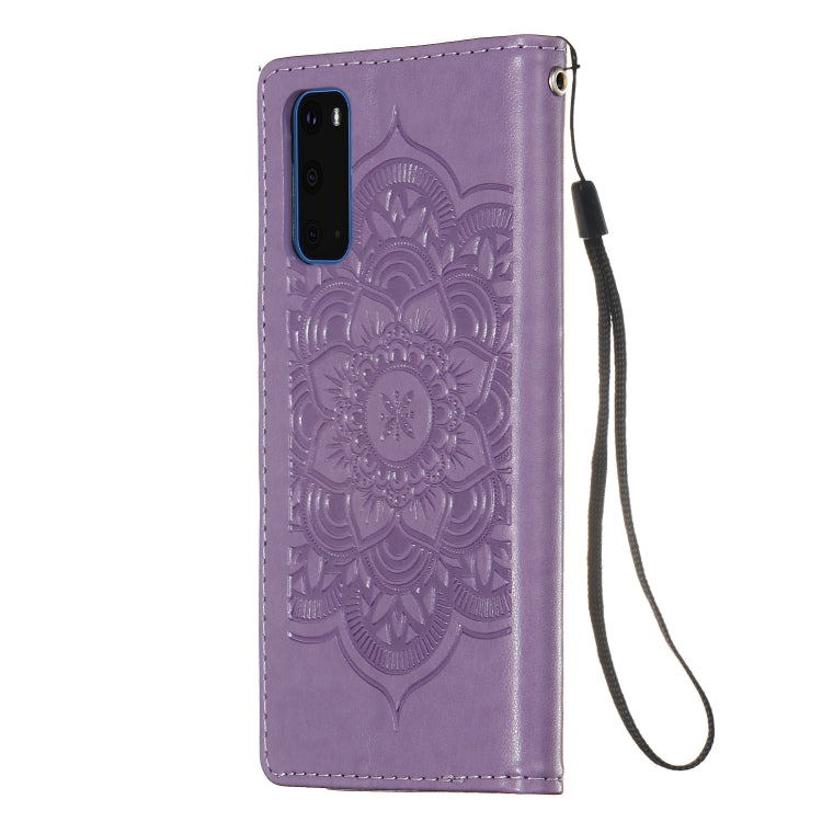 For Galaxy S20 Dream Catcher Printing Horizontal Flip Leather Case with Holder & Card Slots & Wallet & Lanyard