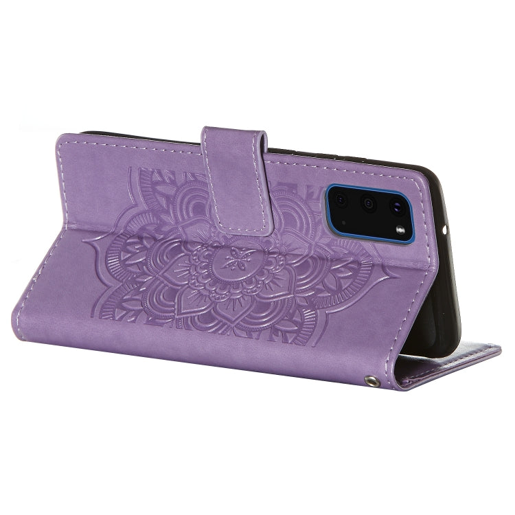 For Galaxy S20 Dream Catcher Printing Horizontal Flip Leather Case with Holder & Card Slots & Wallet & Lanyard