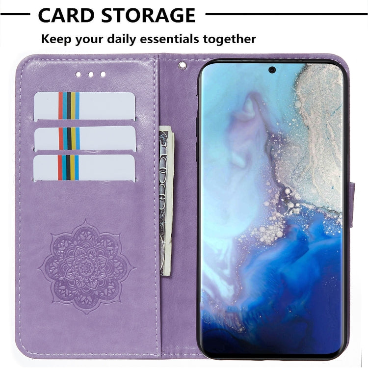 For Galaxy S20 Dream Catcher Printing Horizontal Flip Leather Case with Holder & Card Slots & Wallet & Lanyard