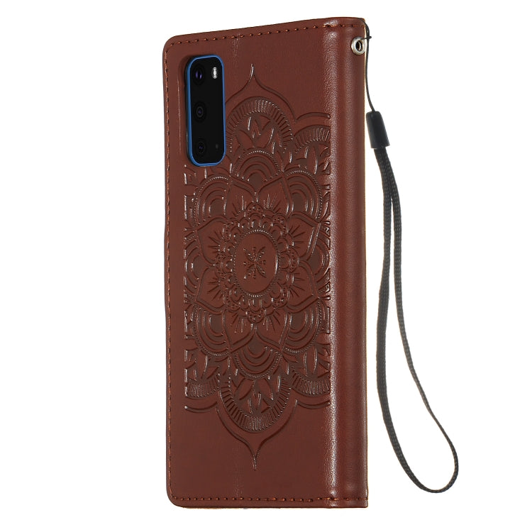 For Galaxy S20 Dream Catcher Printing Horizontal Flip Leather Case with Holder & Card Slots & Wallet & Lanyard