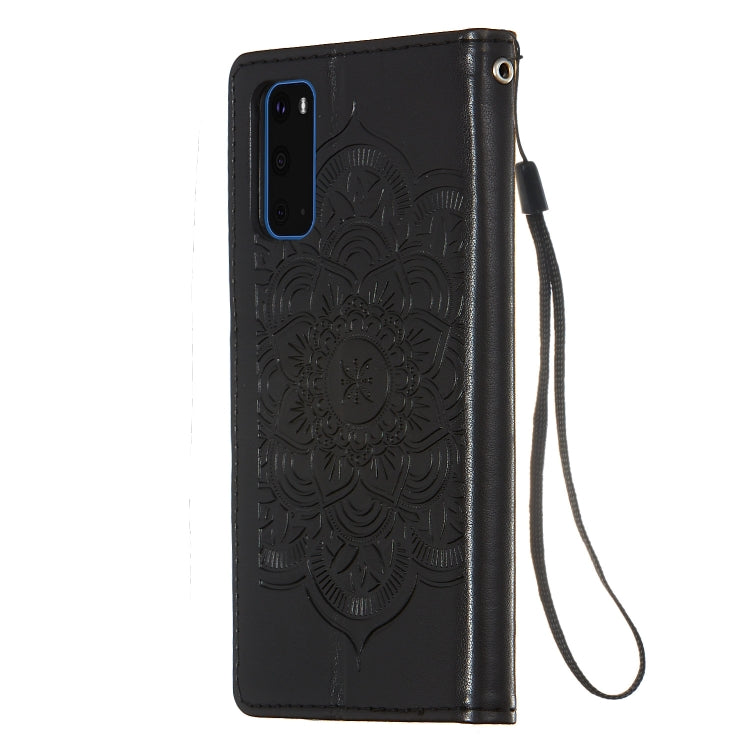 For Galaxy S20 Dream Catcher Printing Horizontal Flip Leather Case with Holder & Card Slots & Wallet & Lanyard