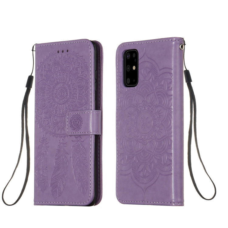 For Galaxy S20 Plus Dream Catcher Printing Horizontal Flip Leather Case with Holder & Card Slots & Wallet & Lanyard