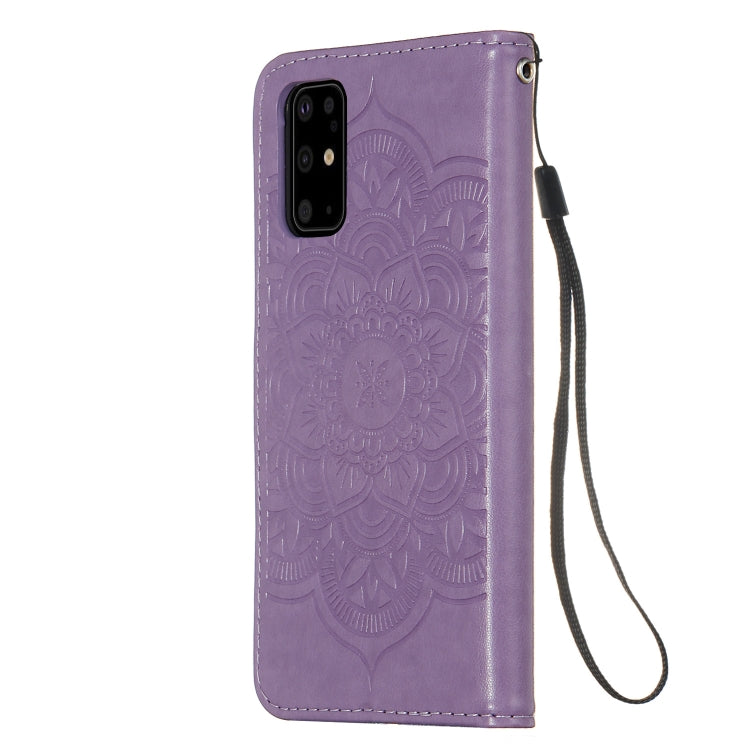 For Galaxy S20 Plus Dream Catcher Printing Horizontal Flip Leather Case with Holder & Card Slots & Wallet & Lanyard