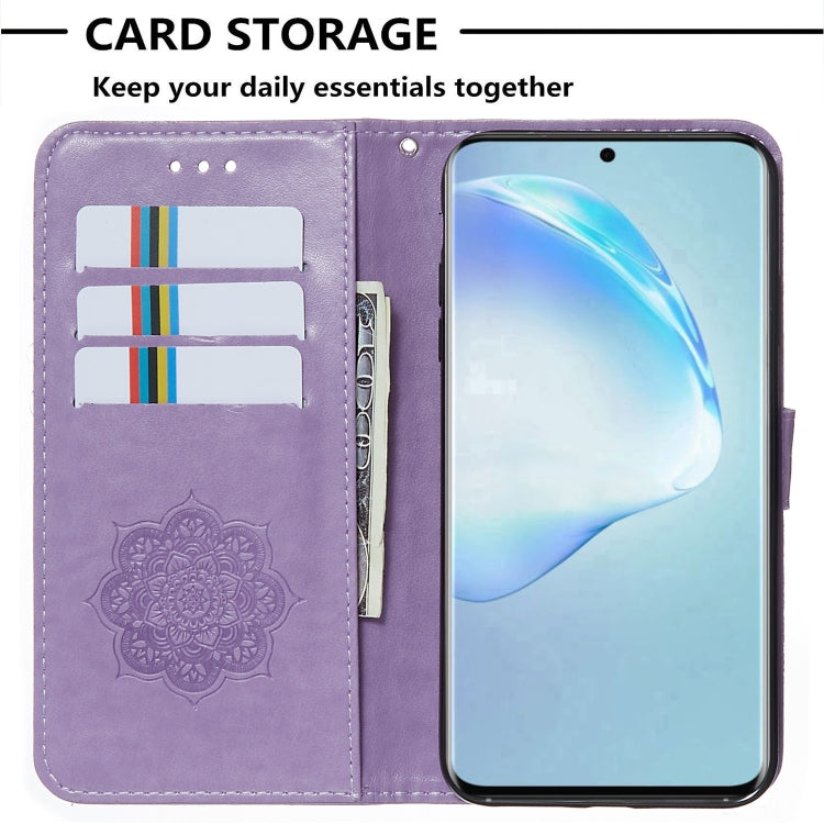 For Galaxy S20 Plus Dream Catcher Printing Horizontal Flip Leather Case with Holder & Card Slots & Wallet & Lanyard
