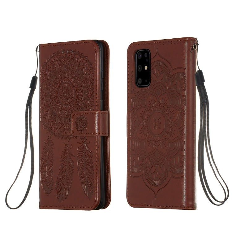 For Galaxy S20 Plus Dream Catcher Printing Horizontal Flip Leather Case with Holder & Card Slots & Wallet & Lanyard