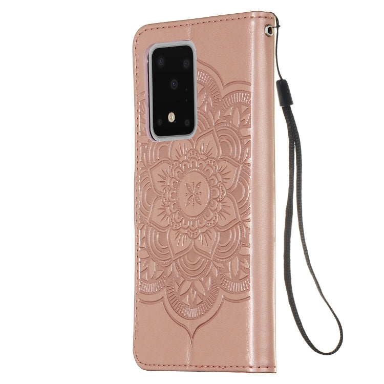 For Galaxy S20 Ultra Dream Catcher Printing Horizontal Flip Leather Case with Holder & Card Slots & Wallet & Lanyard