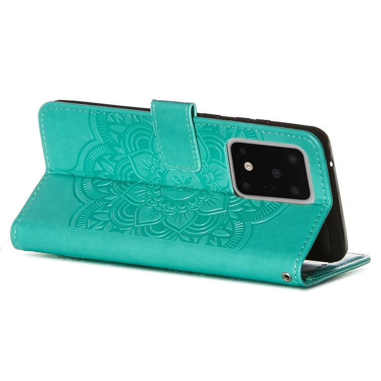 For Galaxy S20 Ultra Dream Catcher Printing Horizontal Flip Leather Case with Holder & Card Slots & Wallet & Lanyard