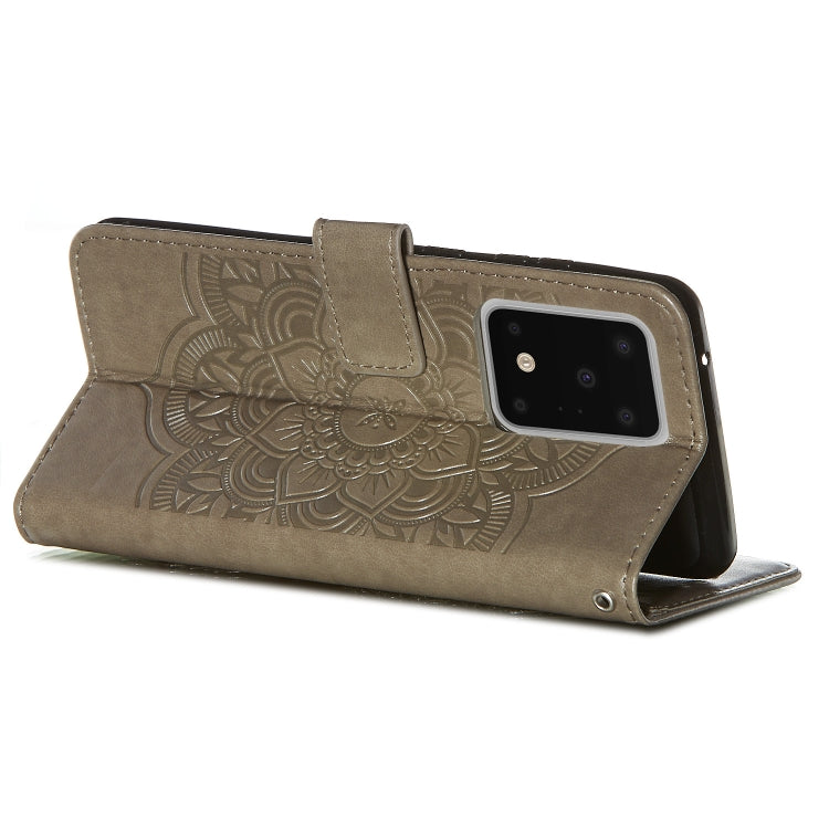 For Galaxy S20 Ultra Dream Catcher Printing Horizontal Flip Leather Case with Holder & Card Slots & Wallet & Lanyard