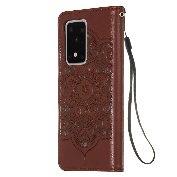 For Galaxy S20 Ultra Dream Catcher Printing Horizontal Flip Leather Case with Holder & Card Slots & Wallet & Lanyard