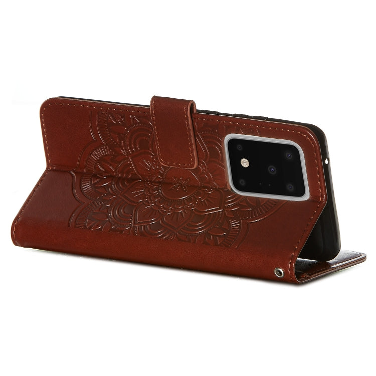 For Galaxy S20 Ultra Dream Catcher Printing Horizontal Flip Leather Case with Holder & Card Slots & Wallet & Lanyard