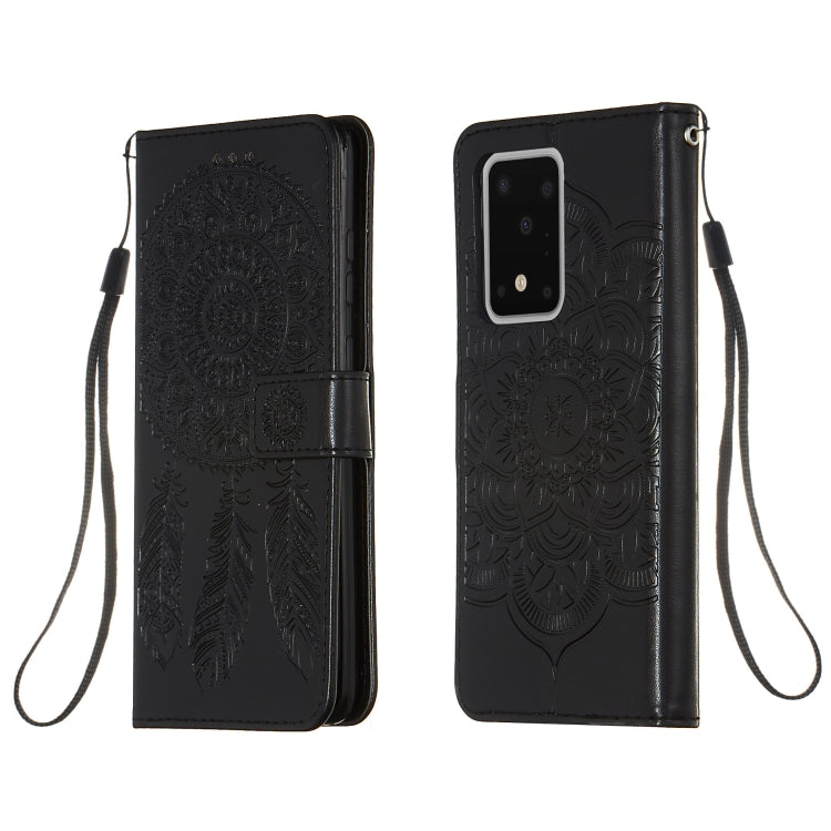 For Galaxy S20 Ultra Dream Catcher Printing Horizontal Flip Leather Case with Holder & Card Slots & Wallet & Lanyard
