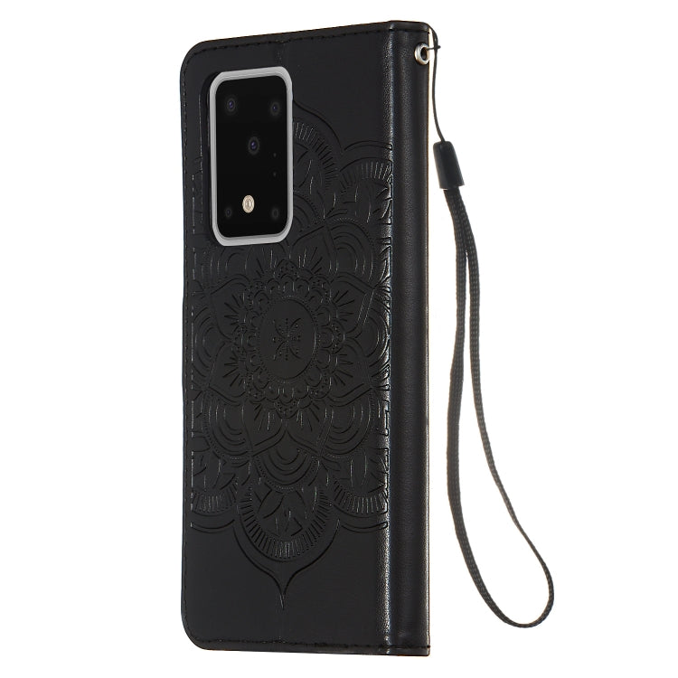 For Galaxy S20 Ultra Dream Catcher Printing Horizontal Flip Leather Case with Holder & Card Slots & Wallet & Lanyard