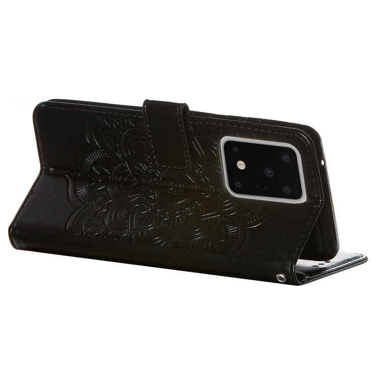 For Galaxy S20 Ultra Dream Catcher Printing Horizontal Flip Leather Case with Holder & Card Slots & Wallet & Lanyard
