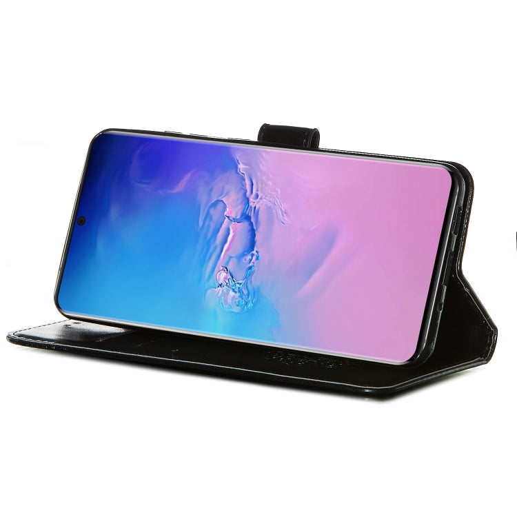 For Galaxy S20 Ultra Dream Catcher Printing Horizontal Flip Leather Case with Holder & Card Slots & Wallet & Lanyard