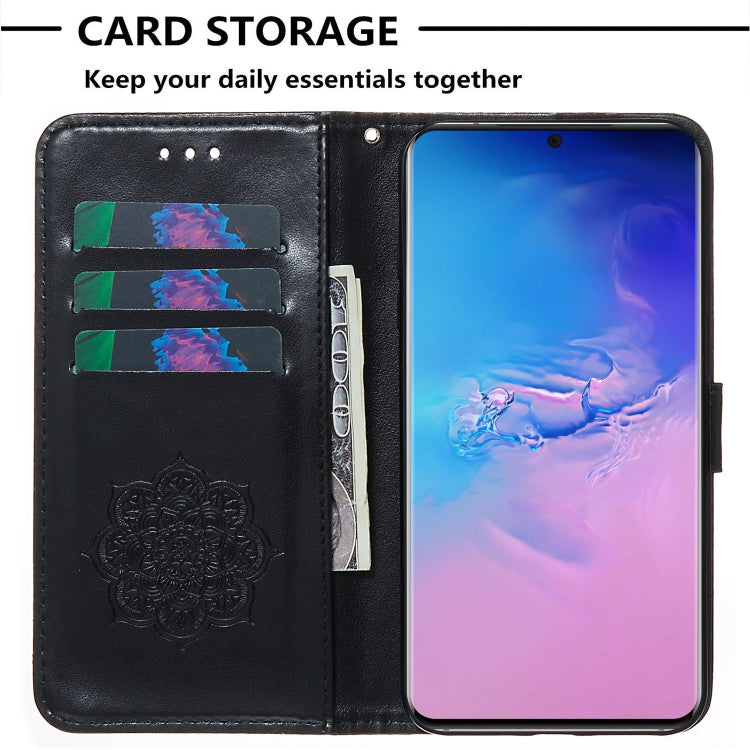For Galaxy S20 Ultra Dream Catcher Printing Horizontal Flip Leather Case with Holder & Card Slots & Wallet & Lanyard