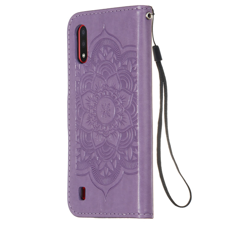 For Galaxy A01 Dream Catcher Printing Horizontal Flip Leather Case with Holder & Card Slots & Wallet & Lanyard