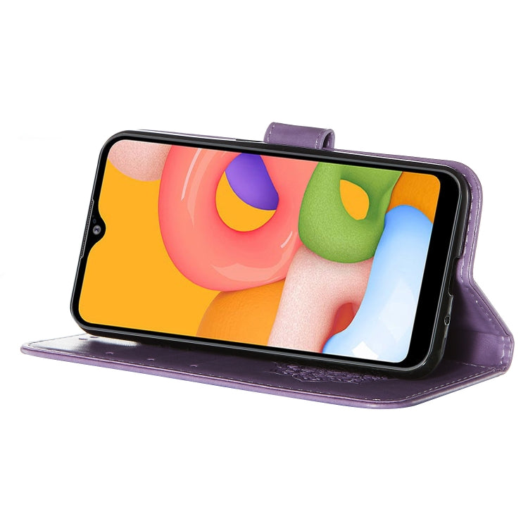 For Galaxy A01 Dream Catcher Printing Horizontal Flip Leather Case with Holder & Card Slots & Wallet & Lanyard