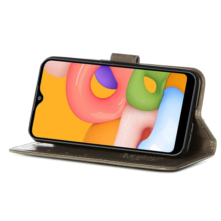 For Galaxy A01 Dream Catcher Printing Horizontal Flip Leather Case with Holder & Card Slots & Wallet & Lanyard
