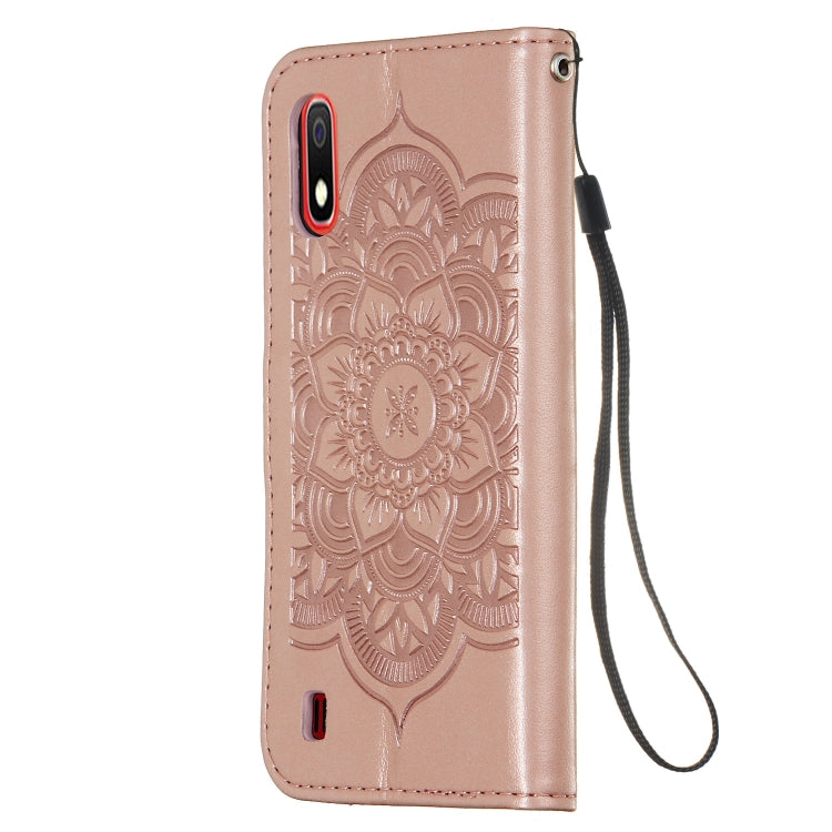 For Galaxy A10 Dream Catcher Printing Horizontal Flip Leather Case with Holder & Card Slots & Wallet & Lanyard