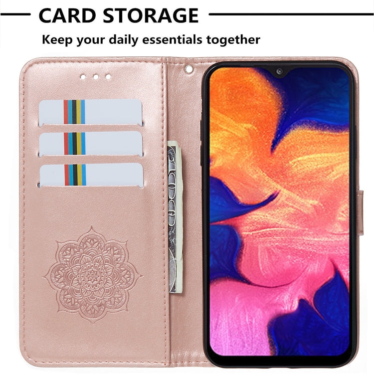 For Galaxy A10 Dream Catcher Printing Horizontal Flip Leather Case with Holder & Card Slots & Wallet & Lanyard