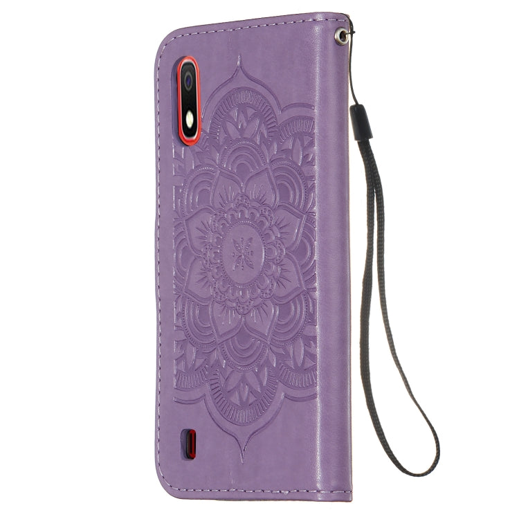 For Galaxy A10 Dream Catcher Printing Horizontal Flip Leather Case with Holder & Card Slots & Wallet & Lanyard